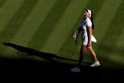 2 years ago, Amanda Anisimova put down her racket. Now she's in the Wimbledon final