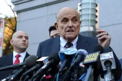 Rudy Giuliani released from hospital after car crash